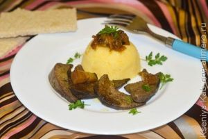 говяжья печень рецепт