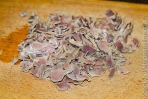 салат с куриными пупками