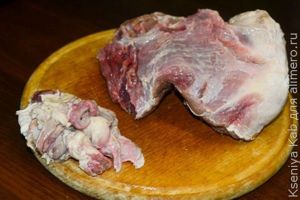 картофель с мясом в мультиварке