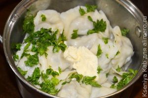 вареники на пару