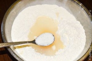 пасхальная корзинка из теста