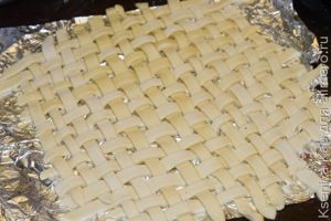 пасхальная корзинка из теста