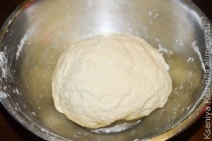пасхальная корзинка из теста