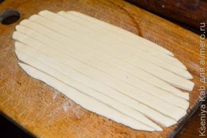 пасхальная корзинка из теста