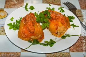 фаршированные перцы
