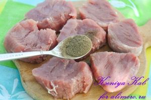 свиные медальоны