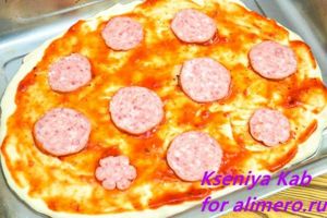 пицца рецепт
