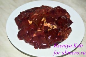 куриная печень рецепт