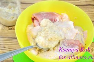 курочка с картошкой в духовке
