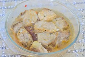 мясо в микроволновке