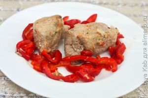 мясо в микроволновке