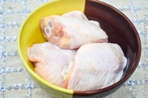 курица в микроволновке