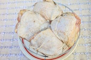 курица в микроволновке