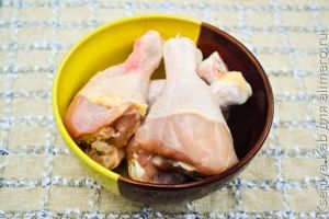 курица в микроволновке