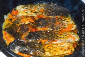 рыба с овощами