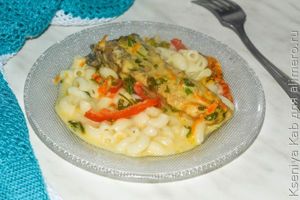 рыба с овощами