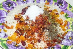 плов с курицей