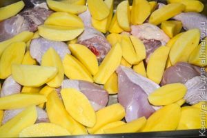 курица в духовке