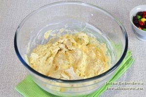 Печенье с цветным драже Печенье с цветным драже
