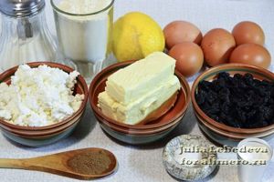 Творожный кулич Ингредиенты Творожный кулич Ингредиенты