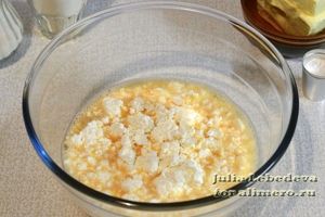 Творожный кулич