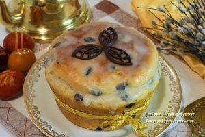 Кулич на сметане
