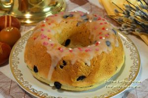 Кулич на сметане