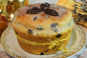 Кулич на сметане