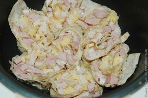 Рулетики из лаваша обжаренные