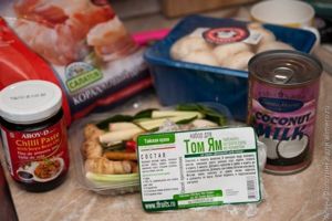 продукты для Том Ям продукты для Том Ям