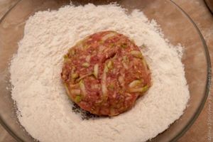 котлеты с кабачками