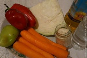 Салат овощной по-корейски Салат овощной по-корейски