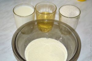 шоколадный манник рецепт