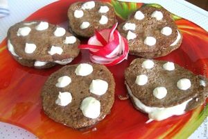 Пирожное из печени