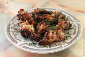 Куриные крылышки