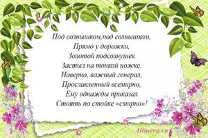 Стихи про цветы для детей
