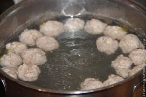 суп с тыквой, морковью, фрикадельками