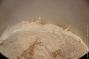 пирог с брусникой