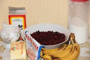 пирог с брусникой