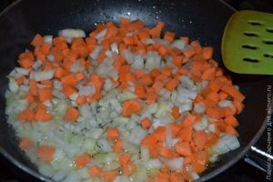 Кекс с овощами и печенью