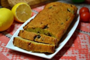 Кекс с овощами и печенью