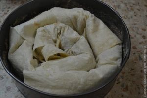 Заливной пирог из лаваша
