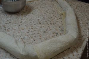 Заливной пирог из лаваша