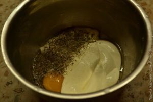 Заливной пирог из лаваша