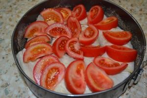 Заливной пирог из лаваша