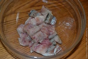 Закуска из сельди в сметанном соусе