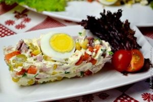 Салат-желе