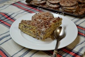 Ленивый торт из печенья с чудо-кремом