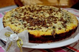 Королевская ватрушка с маковой начинкой