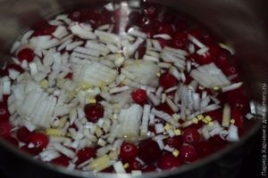 Клюквенный соус